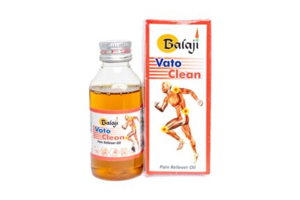 Balaji Ayurvedic Vato Clean Pain Relief Oil bottle – herbal oil for muscle and joint aches