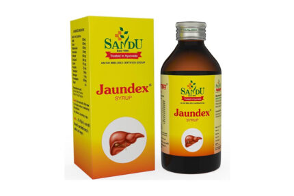 Sandu Jaundex Syrup bottle – Ayurvedic liver care syrup