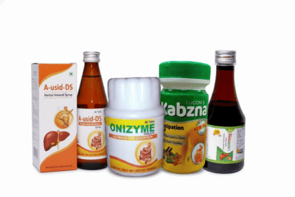 The Stomach Soother Pack: A-ucid DS + Liverton + Onzyme + Kabzina