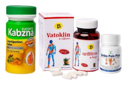 Balaji Ayurvedic Daily VaatCare Kit – Vatoklin capsule, Kabzna Churna and Ortho Pain capsule