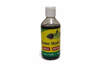Balaji’s Homemade Shampoo bottle – herbal Amla and Aritha SLS-free shampoo