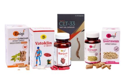 Balaji’s SpineStrength+ Kit – five Ayurvedic capsules for back pain and spine support